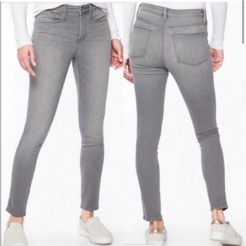 Athleta Women's Gray Sculptek Skinny Jeans